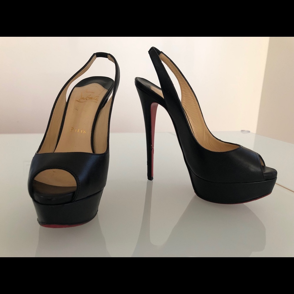 Christian Louboutin Lady Peep Sling 150
